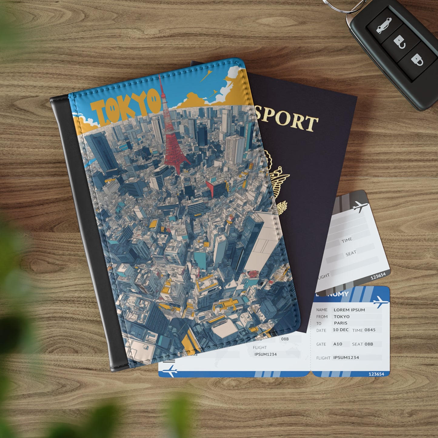 Tokyo Passport Cover
